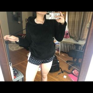 Teddy Bear Hoodie black